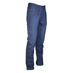 LAPCO FR™ P-INDFC11 36X28 Comfort Flex Jean, Male, 36 in Waist, Blue, 69% Cotton - 30% Modacrylic - 1% Elastane, 28 in