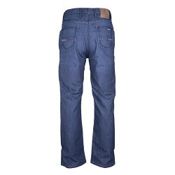 LAPCO FR™ P-INDFC11 36X28 Comfort Flex Jean, Male, 36 in Waist, Blue, 69% Cotton - 30% Modacrylic - 1% Elastane, 28 in