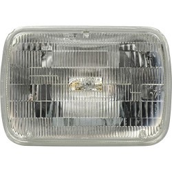 LEDVANCE Sylvania H6054 Sealed Beam Headlight, 55/65 W, A-3 Lamp Base Type, Halogen Lamp