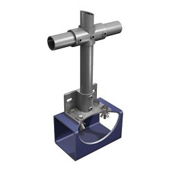 LNA Solutions BoxBolt® BQ1Z12 Anchor Bolt, 1/2 in Dia, 2-3/16 in Hook Length
