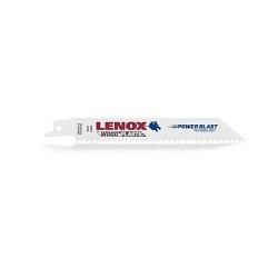 Lennox 20560606R Reciprocating Saw Blade, 6 in Length, 3/4 in Width, 6 TPI, Bi-Metal Body