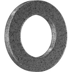 MCMASTER-CARR® 5906K518 Plain Thrust Bearing Washer, 0.75 in Inside Dia, 1-1/4 in Outside Dia, 1/8 in Thickness, -35 to 300 deg F, Bronze