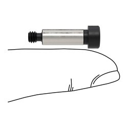 MCMASTER-CARR® 91259A419 Shoulder Screw, Measurement System: Imperial, Socket, Alloy Steel, 7/32 in Shoulder Dia, 5/8 in Shoulder Length, #8-32, 3/16 in Thread Length
