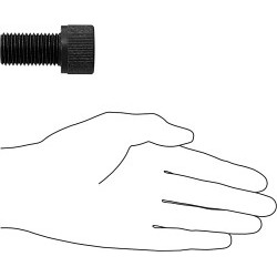 MCMASTER-CARR® 91290A963 Socket Cap Screw, Fully Threaded, Measurement System: Metric, M22-2.5, 40 mm Overall Length, Alloy Steel, 12.9 Grade