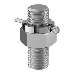 MCMASTER-CARR® 91853A035 Lock Nut, Measurement System: Imperial, 5/8-11, Stainless Steel, Material Grade: 18-8