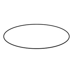 MCMASTER-CARR® 9452K304 O-Ring, Dash Number: 054, 6-1/4 in Inside Dia, 6-3/8 in Outside Dia, 1/16 in Width, Buna-N Rubber, 70A Durometer