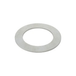 Ring Shim, 12 mm Inside Dia, 18 mm Outside Dia, 0.5 mm Thickness, 1074-1095 Spring Steel