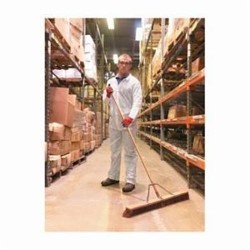 MCR Safety 12WPCL Disposable Coverall, Large, White, Polypropylene, 50 in Chest, 29 in Inseam Length