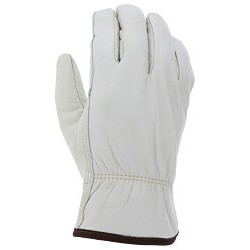 MCR Safety 3266L Work Gloves, Driver Glove Type, Large, #9, Beige, SlipOn Cuff, Thermosock