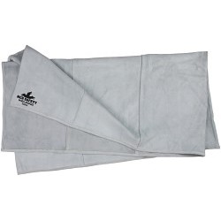 MCR Safety 38063 Welding Blanket, 6 x 3 ft, 1.1 - 1.6 mm Thickness, Heavy Duty Split Cowhide Leather, Natural Pearl