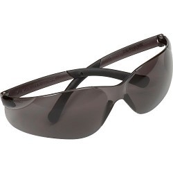 MCR Safety BearKat® BK112 Safety Glasses, Duramass Hard Coat Lens Coating, Gray Lens, Wrap Around, Polycarbonate Lens, Universal