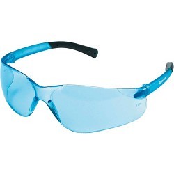 MCR Safety BearKat® BK113 Safety Glasses, Duramass Hard Coat Lens Coating, Light Blue Lens, Wrap Around, Polycarbonate Lens, Universal