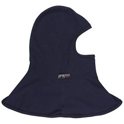 MCR Safety BLCVTCN Balaclava, Flame Resistant (FR) Gear, CAT2 , Made with Westex® TrueComfort® Material, Navy Blue, One size fits all