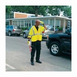 MCR Safety Luminator™ CL3MLL Safety Vest, Large, Lime Yellow, Polyester Mesh, Hook & Loop Closure, 2 Pockets, ANSI Class: ANSI/ISEA 107-2015 Type R, 52 in Chest