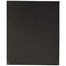 MERCER® 220500A Paper Sheet, 11 in Length, 9 in Width, Silicon Carbide Abrasive, Latex-Backed Paper Backing