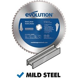 MSA 14BLADEST Circular Saw Blade, 14 in Dia, 0.094 in Thickness, 1 in Arbor, Carbide Blade, 66 Teeth