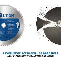 MSA 14BLADEST Circular Saw Blade, 14 in Dia, 0.094 in Thickness, 1 in Arbor, Carbide Blade, 66 Teeth