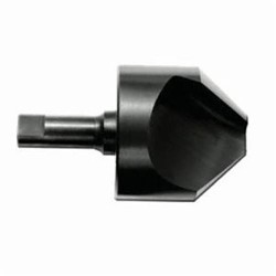 M.A. Ford® Uniflute® 61150003 61 Series General Purpose Single End Countersink With Tang Drive, 1-1/2 in Dia Body, 3/4 in Dia Shank, 1 Flutes, 90 deg Included, 1/4 in Dia Min Cutting, HSS
