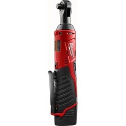 Milwaukee® 2457-21 Ratchet Kit, 3/8 in Drive, 35 ft-lb, 250 rpm, 18 V, Lithium-Ion Battery, Yes Battery Included