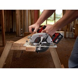 Milwaukee® 2630-20 Circular Saw, 6-1/2 in Blade, 5/8 in Arbor/Shank, 18 VDC, 1-9/16 in Cutting Depth, Lithium-Ion Battery, Blade Side Left