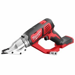 Milwaukee® 2635-20 Cordless Double Cut Shear, Bare Tool, Cutting Capacity: 18 to 20 ga, 15.2 in Overall Length, Lithium-Ion Battery, Yes Battery Included