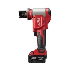 Milwaukee® M18™ 2676-23 High Capacity Knockout Tool Kit, 1/2 to 4 in Mild Steel/Stainless Steel Max Cutting, 13.63 in OAL