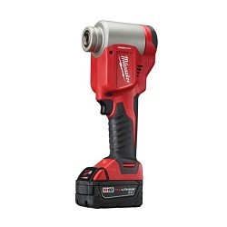 Milwaukee® M18™ 2676-23 High Capacity Knockout Tool Kit, 1/2 to 4 in Mild Steel/Stainless Steel Max Cutting, 13.63 in OAL