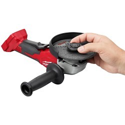 Milwaukee® 2686-20 M18 Cordless Cut-Off Grinder, 4-1/2, 5 in Dia Wheel, 5/8 in Arbor/Shank, 18 V, M18™ REDLITHIUM™ Lithium-Ion Battery, Paddle Switch