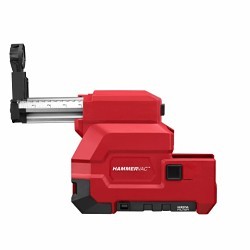 Milwaukee® 2712-DE Dedicated Dust Extractor, For Use With: 2712-22 1 in SDS-Max® Rotary Hammers, 12 V Voltage, Lithium-Ion Battery, Metal/Plastic