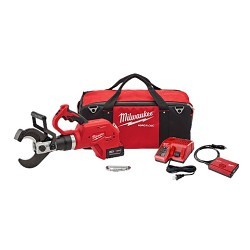 Milwaukee® 2776-21 Cordless Cable Cutter Kit, Kit, Cutting Capacity: Up to 1500 MCM, 18 VDC, Lithium-Ion Battery, 5 Ah Battery, Battery Included: Yes