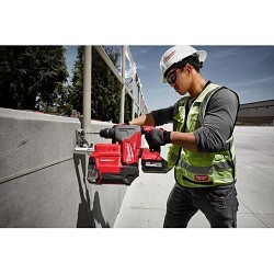 Milwaukee® 2915-22 Rotary Hammer Kit, 1-1/8 in Chuck, SDS Plus Chuck, 18 V, 800 rpm No-Load Speed, Lithium-Ion Battery, Yes Battery Included