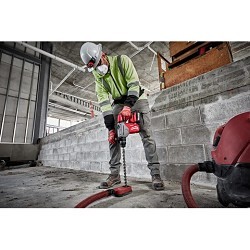 Milwaukee® 2915-22 Rotary Hammer Kit, 1-1/8 in Chuck, SDS Plus Chuck, 18 V, 800 rpm No-Load Speed, Lithium-Ion Battery, Yes Battery Included