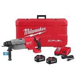 Milwaukee® 2916-22 Cordless Rotary Hammer Kit, 1-1/4 in Chuck, SDS-Plus Chuck, 18 V, 0 - 800 rpm No-Load Speed, Lithium-Ion Battery, Yes Battery Included