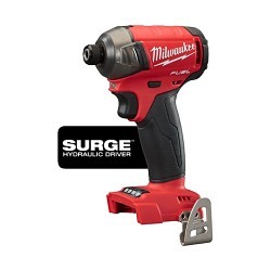 Milwaukee® 3699-22 2-Tool Cordless Combo Kit, M18 Fuel™ 1/2" Hammer Drill, M18 Fuel™ Surge™ 1/4" Hex Hydraulic Driver, (2) M18™ Red lithium™ Xc 5.0Ah Battery Pack, With An M18™/M12™ Charger Tools,