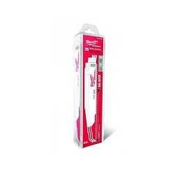 Milwaukee® 48-00-8026 Reciprocating Saw Blade, 9 in Length, 1 in Width, 5, Bi-Metal Body