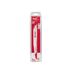 Milwaukee® 48-00-8026 Reciprocating Saw Blade, 9 in Length, 1 in Width, 5, Bi-Metal Body