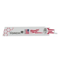 Milwaukee® 48-00-8784 Reciprocating Saw Blade, 6 in Length, 1 in Width, 18, Bi-Metal Body, Universal Tang