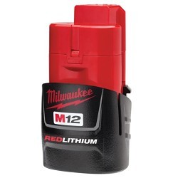 Milwaukee® 48-11-2401 Battery Pack, Lithium-Ion Chemical System, 12 V Nominal, 1.5 Ah Nominal