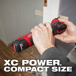 Milwaukee® 48-11-2425 M12 Battery, 2.5 Ah Battery Lithium-ion Battery, 12 V Charge, For Use With Milwaukee 12V Cordless Tools