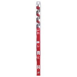 Milwaukee® 48-13-6370 Ship Auger Bit, 1-3/8 in Diameter, 18 in Overall Length, 15 in Flute Length, Wide Flute, 7/16 in Shank