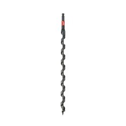 Milwaukee® 48-13-6705 Lineman's Impact Drill Bit, Auger, 11/16 in Dia, 18 in Overall Length, Wide Flute