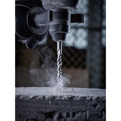 Milwaukee® 48-20-7401 Rotary Hammer Drill Bit, 5/32 in Dia, 6 in Overall Length, Bright, 4 in Cutting Depth