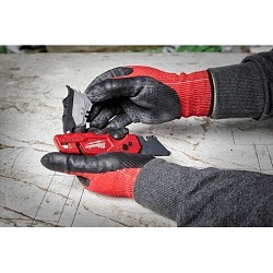 Milwaukee® 48-22-1504 Folding Utility Knife, Straight Blade, 1-1/4 in Blade Length, Steel Blade, Pocket Clip Included: Yes