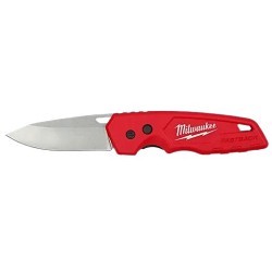 Milwaukee® 48-22-1520 Folding Knife, Drop Point Blade, 2.95 in Blade Length, Stainless Steel Blade, Pocket Clip Included: Yes