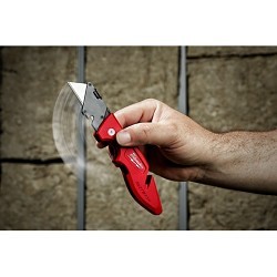 Milwaukee® 48-22-1901 Utility Knife, Utility Blade, Carbide Blade, Blades Included: 5, 6-3/4 in Overall Length