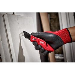 Milwaukee® 48-22-1901 Utility Knife, Utility Blade, Carbide Blade, Blades Included: 5, 6-3/4 in Overall Length