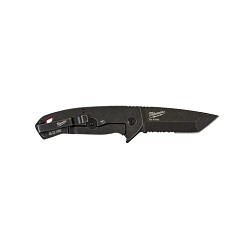 Milwaukee® 48-22-1998 Pocket Knife, Serrated Blade, 3 in Blade Length, D2 Steel Blade