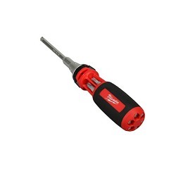 Milwaukee® 48-22-2301 Ratcheting 10-in-1 Multi-Bit Screwdriver, Ratcheting, 11 Piece, Up to 10 ga Screwdriver Size