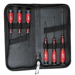 Milwaukee® 48-22-2606 Screwdriver Set, 6 Piece, Screwdriver Types Included: Yes