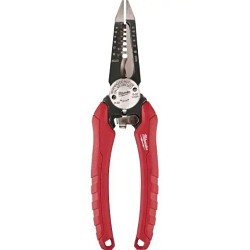 Milwaukee® 48-22-3079 6-in-1 Plier, 7-3/4 in Overall Length, For Max Wire Thickness: 8-18, 10-20 AWG